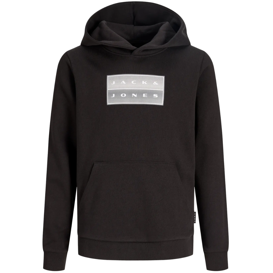 J&J Crni Dečiji Duks JCOFUSION GRAPHIC SWEAT HOOD SN JNR